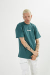 STAY Oversized Graphic T-Shirt - Green  E31C