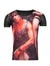 R&R Men Sexy Lady Studded Graphic T-Shirt - Black