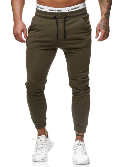 Doms Sweatpants Joggers - Army Green X0009C - FASH STOP