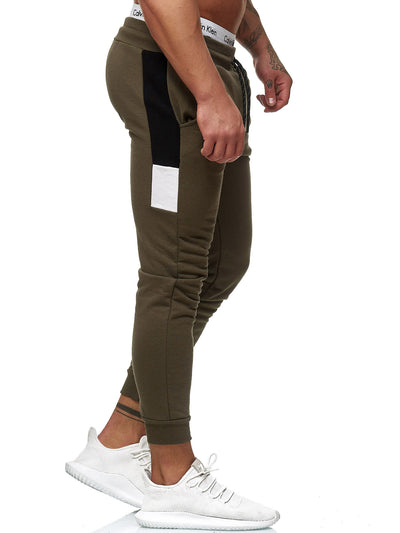 Doms Sweatpants Joggers - Army Green X0009C - FASH STOP