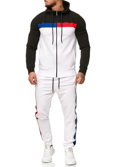 Zoum TrackSuit Sweatpant Hoodie Sweater Jacket - Black X0027A