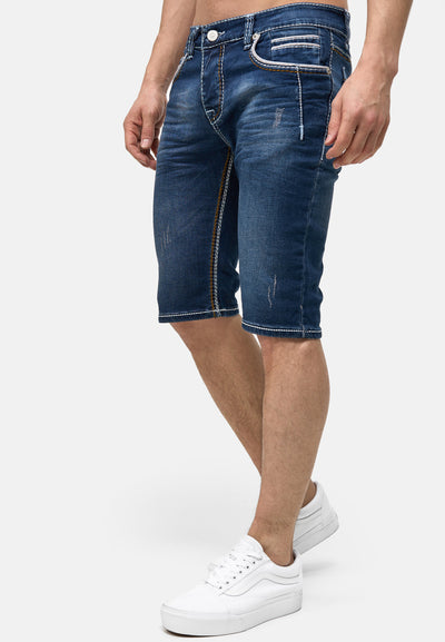Aska Denim Shorts - Blue X107A