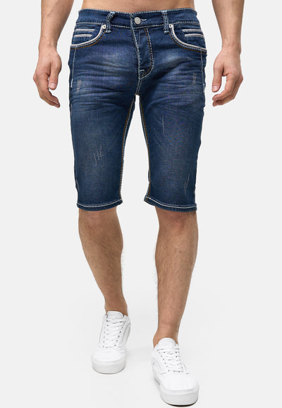 Aska Denim Shorts - Blue X107A