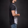 N&R Men NoSo Paint Stains Polo Collar T-shirt - Black