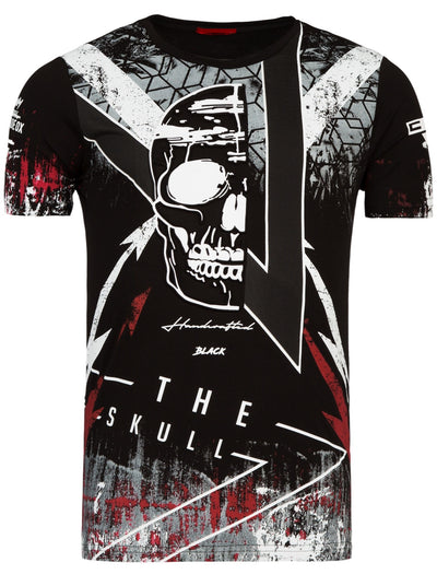 "The Skull"  Graphic T-Shirt - Black - FASH STOP