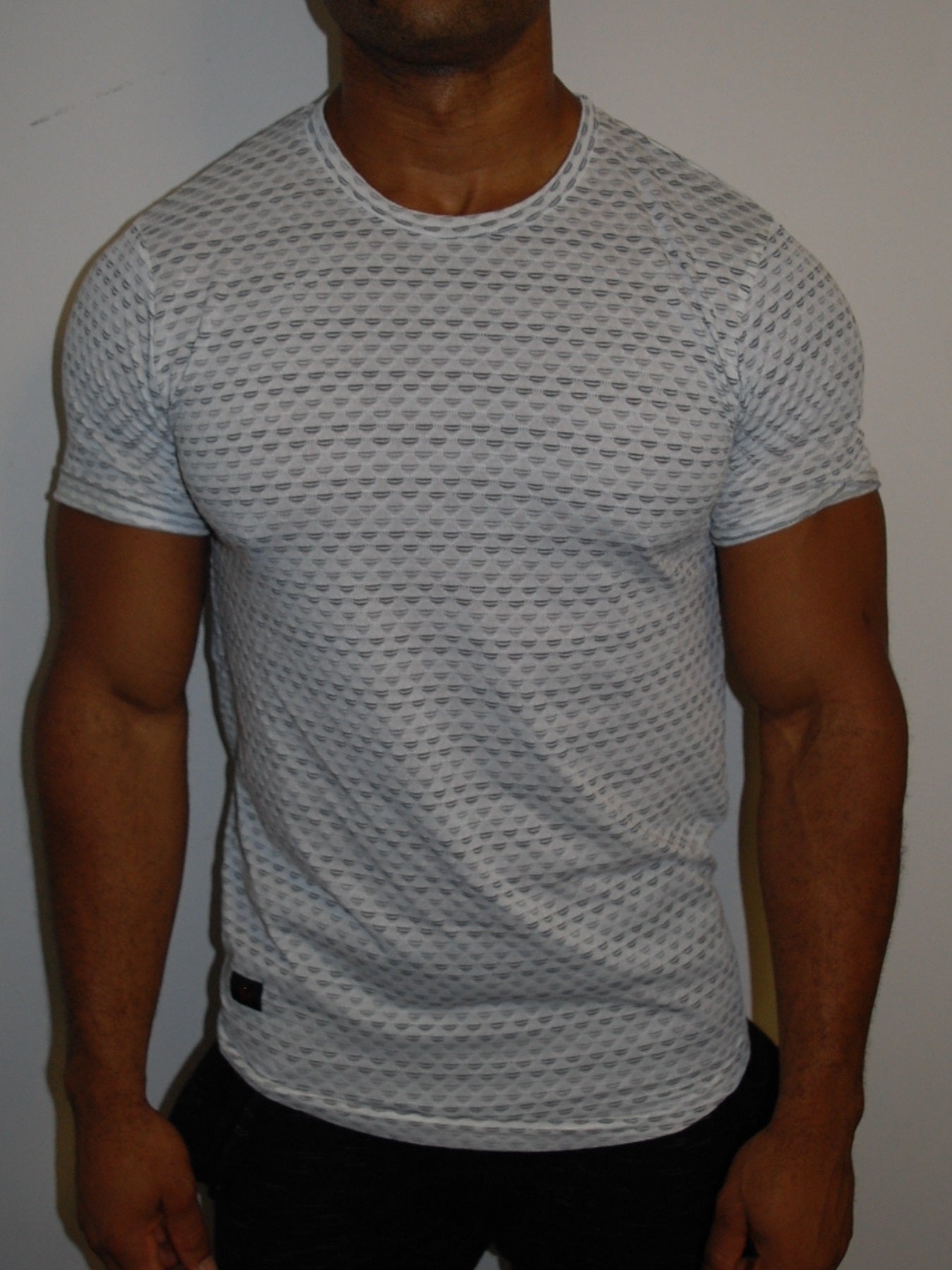 Y&R Men Casual Nails T-Shirt - White