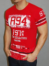 R&R Men R94 New Generation Graphic T-shirt - Red