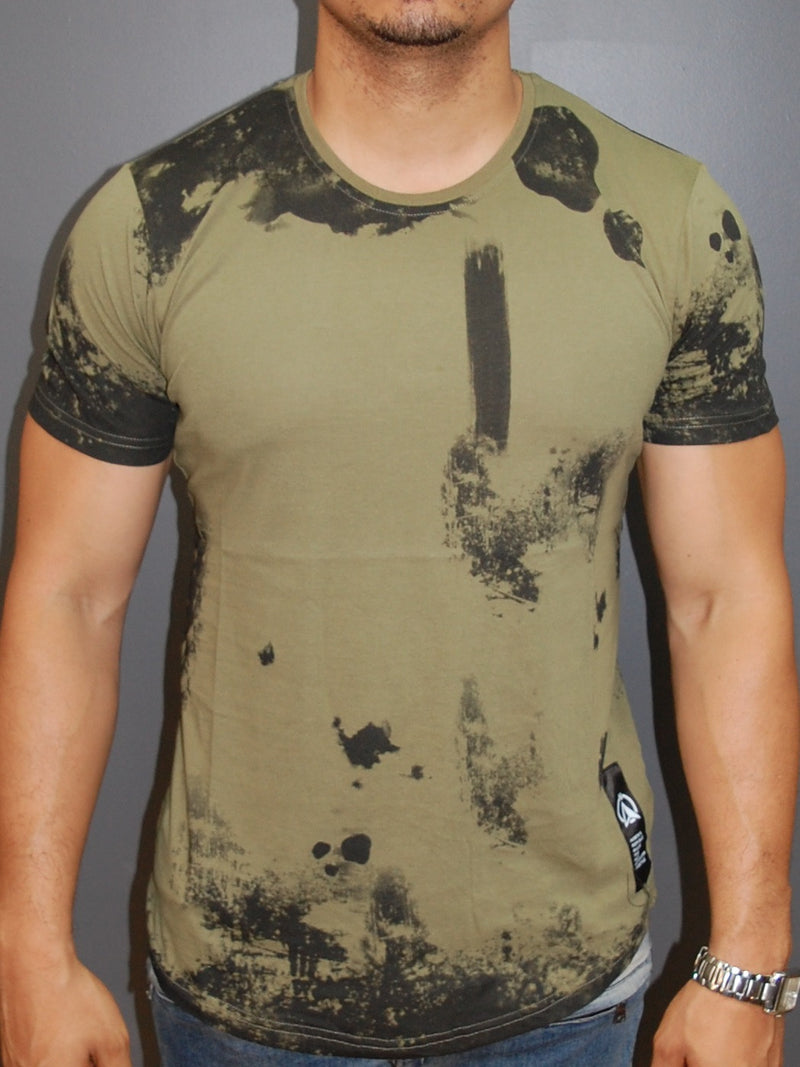 N&R Men Randstains T-shirt - Army Green