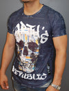 N&R Men Teet Skull T-shirt - Navy Blue