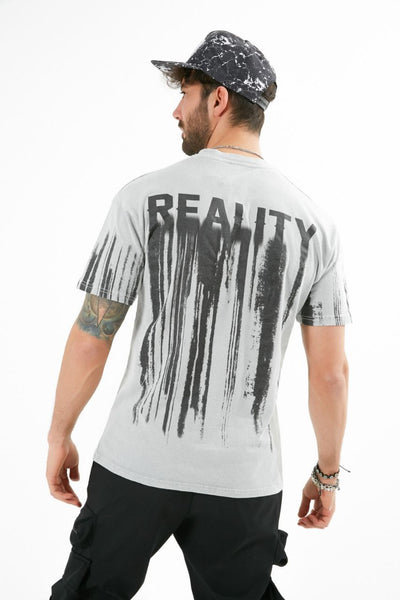 Reality Graphic T-Shirt - Gray E24C