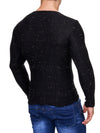 K&D Men Stylish Space Sweatshirt - Black - FASH STOP