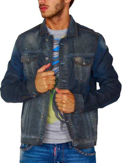 Jean Jacket Men Denim Jackets | Jeans Jacket Coat Male | Jacket Clothing Mens  Jeans - Denim Jacket - Aliexpress