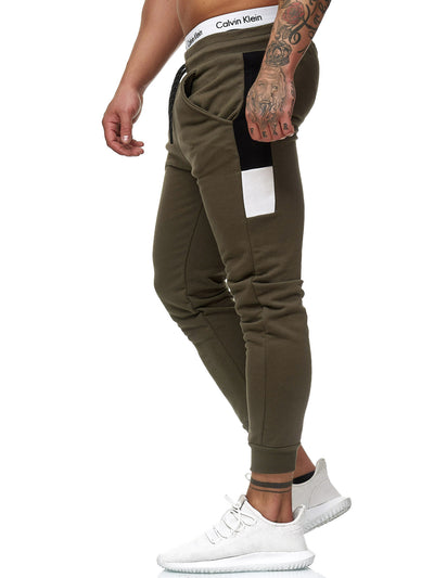 Doms Sweatpants Joggers - Army Green X0009C - FASH STOP