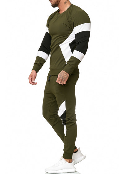 Sizag TrackSuit Sweatpant Sweater - Army Green X0020F - FASH STOP