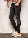 Revoir Biker Jeans - Black X0036B