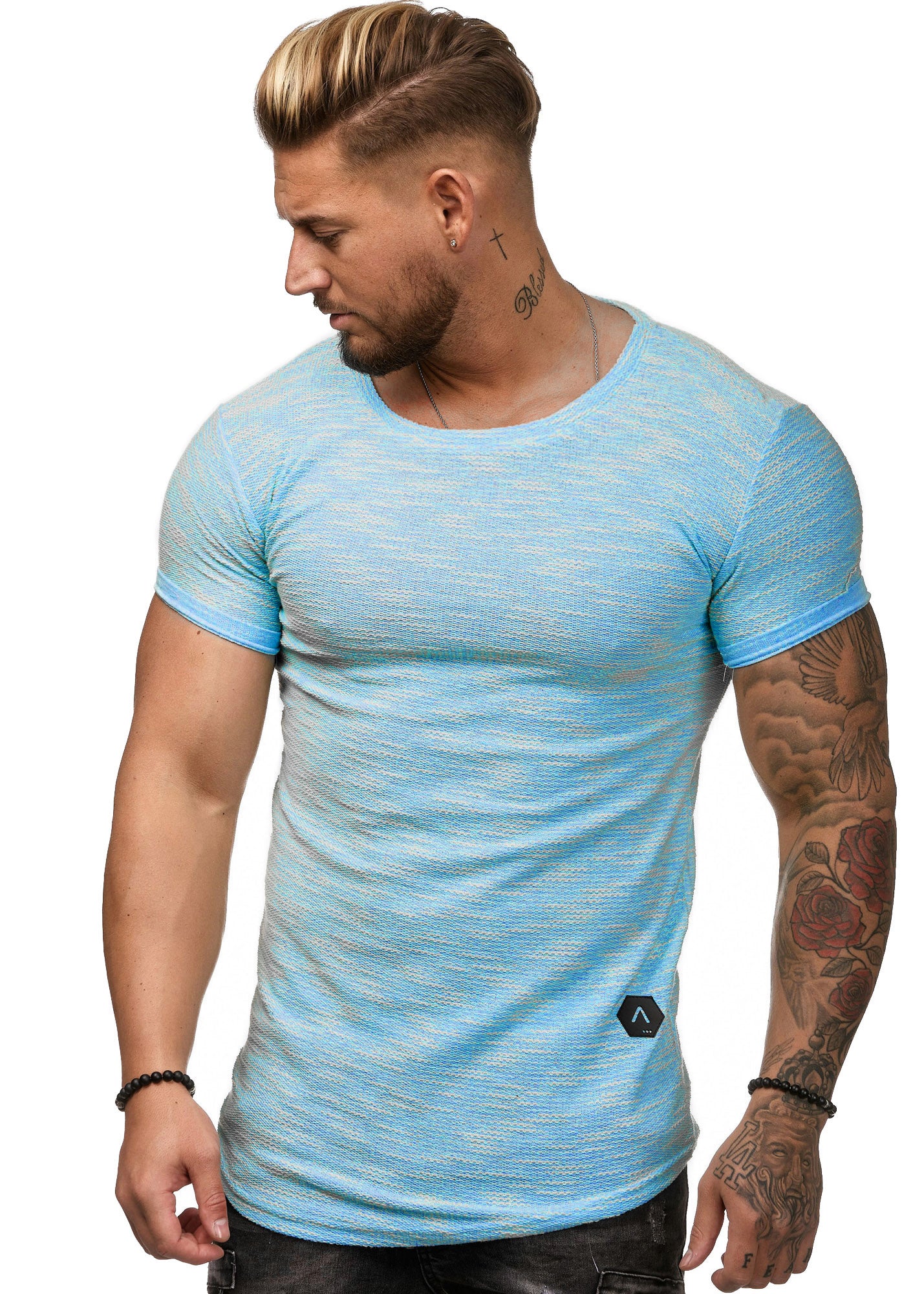 Riz T-Shirt - Blue X0037D