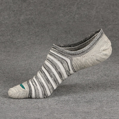 No Show Invisible Non-Slip TriStripes Socks