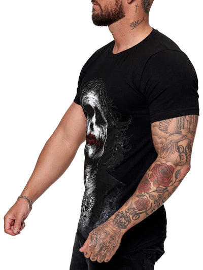 Joke Graphic T-Shirt - Black X57A