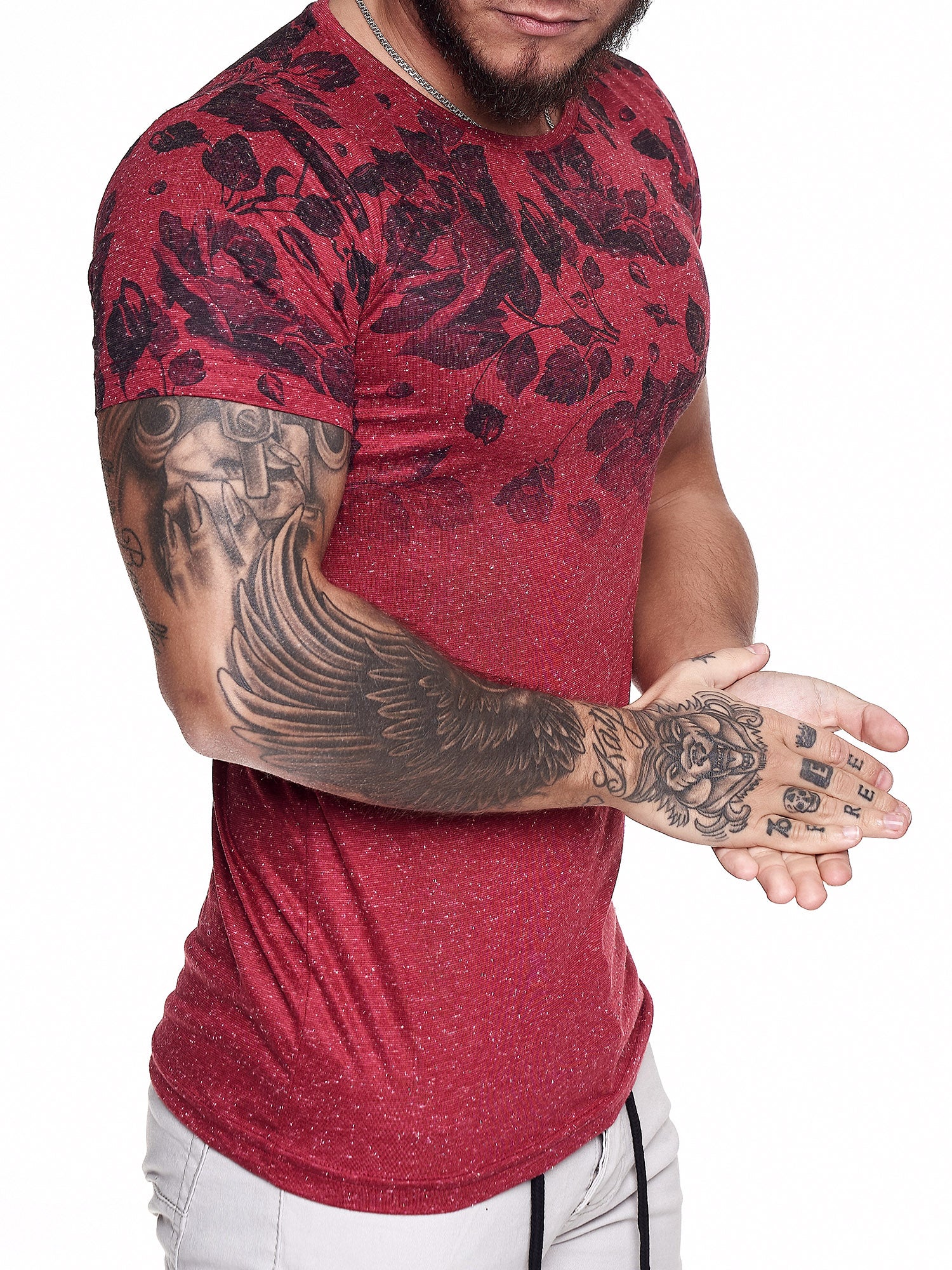 Lyster Graphic T-Shirt - Red X82C