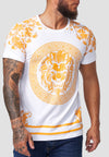 Ralion Graphic T-Shirt - White Gold  X85B