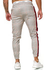 Patta Plaid Sweatpants Joggers - Gray Red X0008A