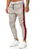 Patta Plaid Sweatpants Joggers - Gray Red X0008A