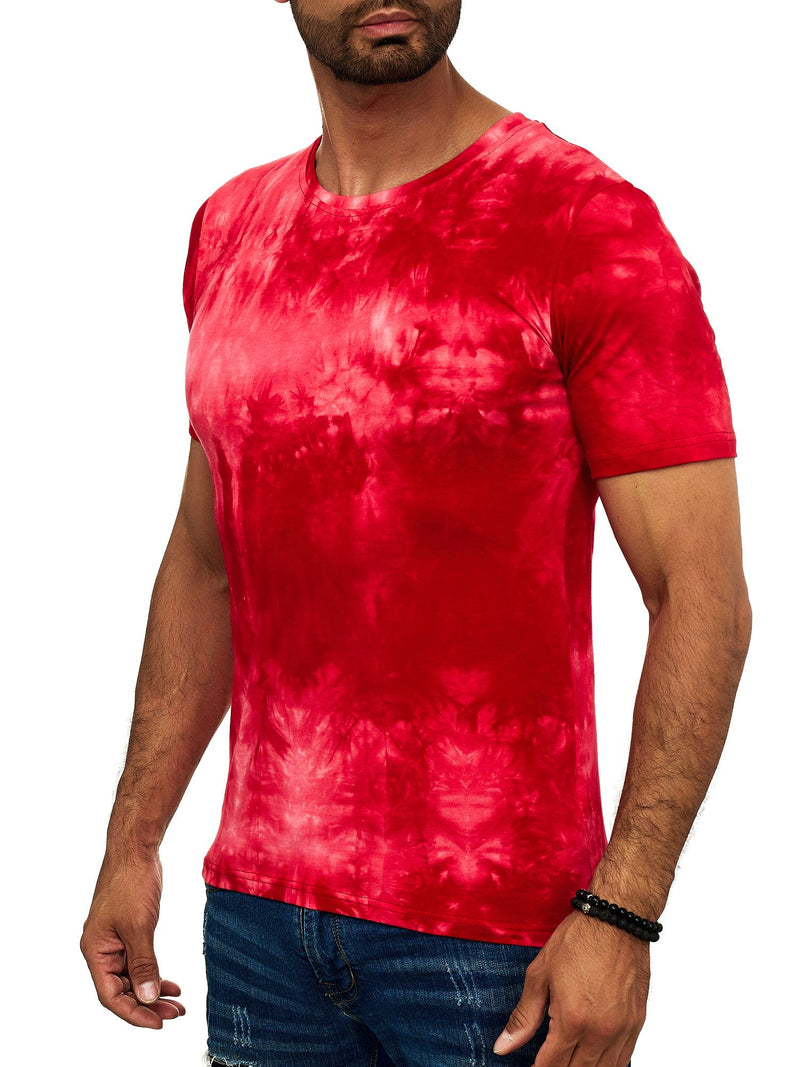 Flack Tie Dye T-Shirt - Red X90A
