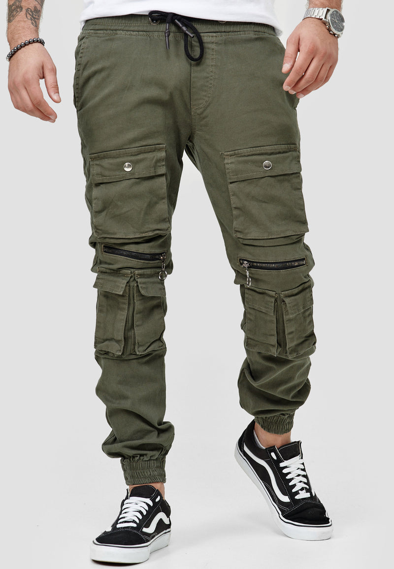 Super Cargo Pants - Army Green X95B