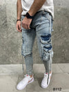 Vlex Cargo Skinny Jeans - Blue Y24